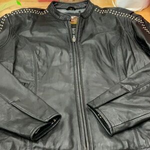 Harley Davidson leather jacket-LG